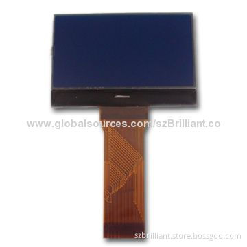 130 x 64 Dot matrix COG graphical LCD display module, FSTN SPI-4 interface with controller ST7565R